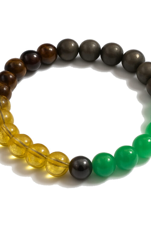 GB029 ROUND SHAPE NATURAL DHAN YOG BRACELET